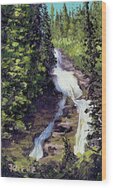 Florence Falls Wood Print