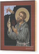 Saint Benedict Joseph Labre Icon Wood Print