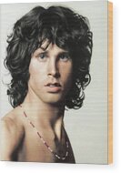 Jim Morrison Nyc 1967 Wood Print