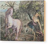 The Chase Wood Print