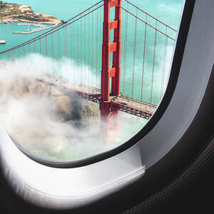 Aerial View Of San Francisco Golden #1 by Franckreporter Aerial View Of San Francisco Golden #1 by Franckreporter