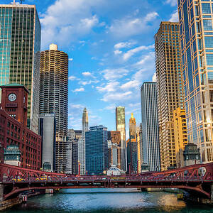 Chicago River Corridor #1 by Carl Larson Photography Chicago River Corridor #1 by Carl Larson Photography