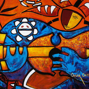 Cuatro en grande by Oscar Ortiz