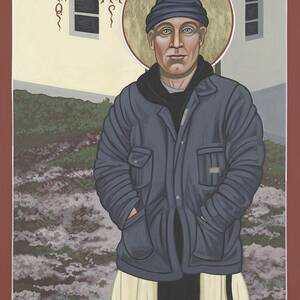 Holy World Evangelist Thomas Merton 267 by William Hart McNichols