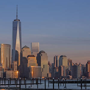 Lower Manhattan Skyline #1 by Susan Candelario