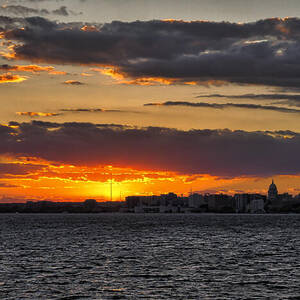 Madison Wisconsin Sunset by Steven Ralser Madison Wisconsin Sunset by Steven Ralser