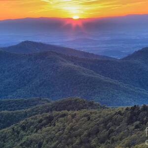 Shenandoah Sunset #1 by Adam Jewell Shenandoah Sunset #1 by Adam Jewell