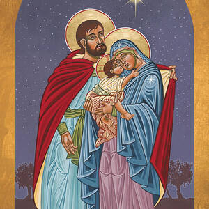 The Holy Family for the Holy Family Hospital of Bethlehem 272 by William Hart McNichols