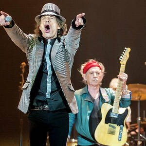 The Rolling Stones Perform At The 02 #1 by Neil Lupin The Rolling Stones Perform At The 02 #1 by Neil Lupin