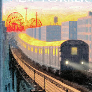 Coney Island Express by Eric Drooker