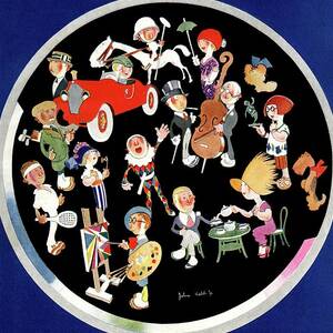 Vanity Fair Cover Featuring Caricatures Doing by John Held Jr Vanity Fair Cover Featuring Caricatures Doing by John Held Jr