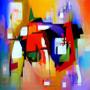 Abstract Series IV #13 by Rafael Salazar