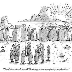 Now That We Can Tell Time by Tom Cheney