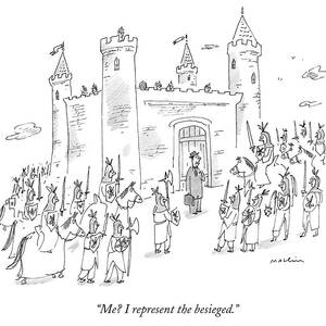 Me? I Represent The Besieged by Michael Maslin