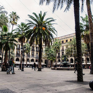 Barcelona - Urban scene #2 by AM FineArtPrints