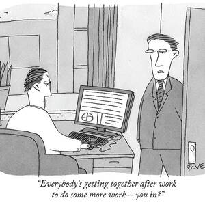 Everybody's Getting Together After Work by Peter C. Vey