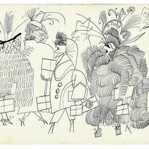 New Yorker December 13th, 2004 by Saul Steinberg New Yorker December 13th, 2004 by Saul Steinberg