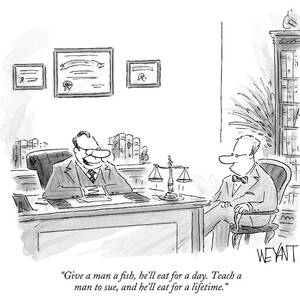 Give A Man A Fish by Christopher Weyant Give A Man A Fish by Christopher Weyant