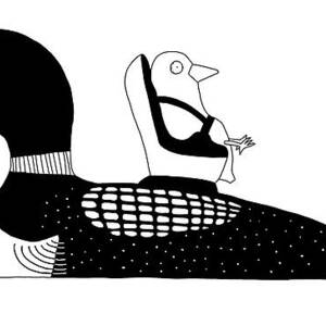 A Baby Duck In A Tiny Car Seat On The Mother by Seth Fleishman