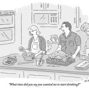 A Husband Helps In The Kitchen As His Wife by Kim Warp A Husband Helps In The Kitchen As His Wife by Kim Warp