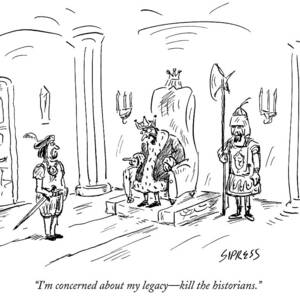 A King Gives Orders To His Soldier by David Sipress