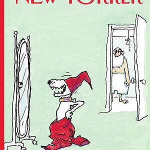 A Laugh On Santa by George Booth A Laugh On Santa by George Booth