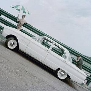 A Model With A Ford Falcon by John Rawlings