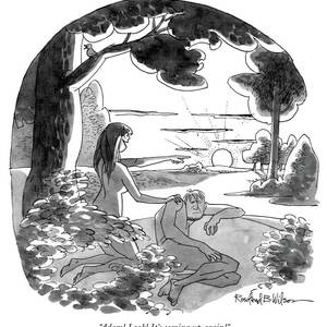 Adam! Look! It's Coming Up Again! by Rowland Wilson