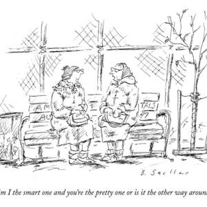 Am I The Smart One And You're The Pretty One Or by Barbara Smaller