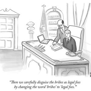 An Advisor Speaks To A Politician Who Is Sitting by Paul Noth