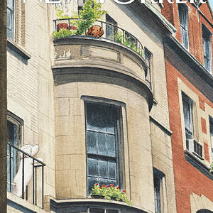 Balcony Scene by Harry Bliss Balcony Scene by Harry Bliss