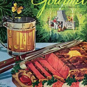 Barbeque Meat And A Mug Of Beer by Henry Stahlhut Barbeque Meat And A Mug Of Beer by Henry Stahlhut