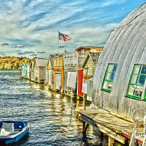 Boathouse Alley by William Norton Boathouse Alley by William Norton