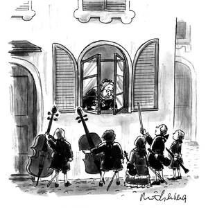 Can Wolfgang Come Out And Play? by Mort Gerberg Can Wolfgang Come Out And Play? by Mort Gerberg