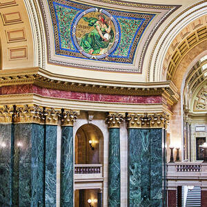 Capitol - Madison - Wisconsin 1a by Steven Ralser Capitol - Madison - Wisconsin 1a by Steven Ralser