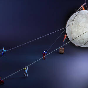Catch The Moon by Antonio Iacobelli