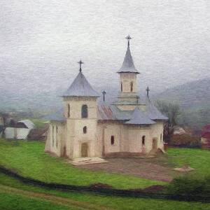 Church in the Mist by Jeffrey Kolker