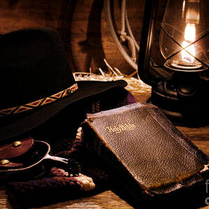 Cowboy Bible by Olivier Le Queinec