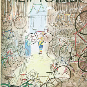 Cycle Shop by Jean-Jacques Sempe