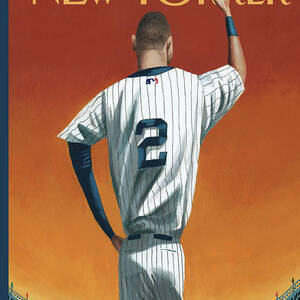 Derek Jeter Bows Out by Mark Ulriksen