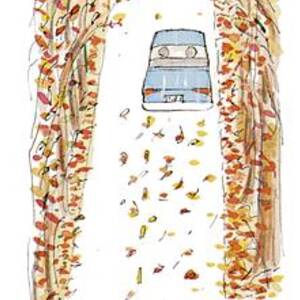 Entering Vermont by Mort Gerberg