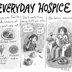 Everyday Hospice -- Excuses For Household by Roz Chast