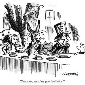 Excuse Me, May I See Your Invitation? by Henry Martin