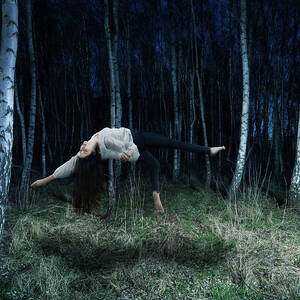 Floating Person by Henrik Sorensen