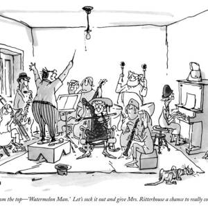 From The Top - 'Watermelon Man.' by George Booth From The Top - 'Watermelon Man.' by George Booth