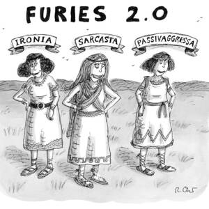 Furies 2.0 by Roz Chast Furies 2.0 by Roz Chast