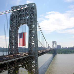 George Washington Bridge, New Yorknew by Barry Winiker