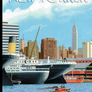 Ghost Ships by Bruce McCall