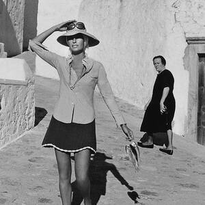 Ginette Camo In Patmos by Henry Clarke
