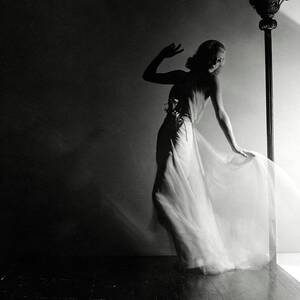 Ginger Rogers Wearing An Evening Gown by Horst P. Horst